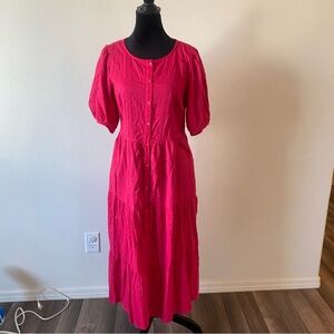 Old navy hot pink dress size s